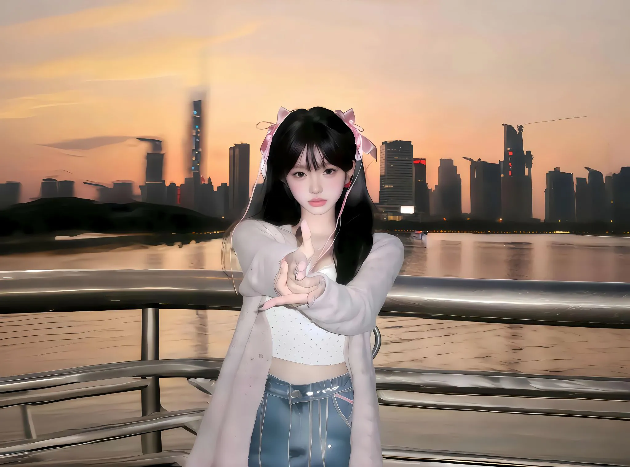 美女 写真 高颜值 清冷美女 御姐 壁纸预览