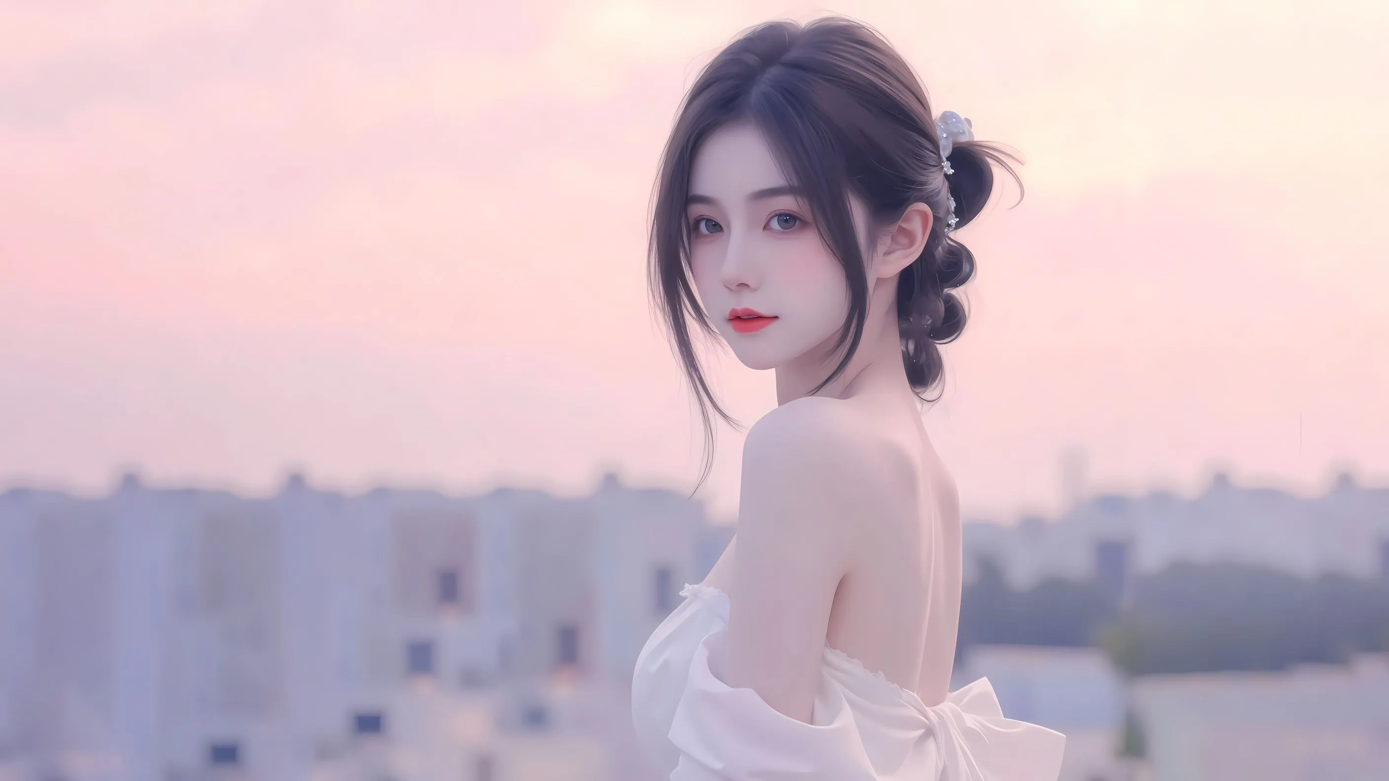 动漫 二次元 高颜值 好看 AI 壁纸预览