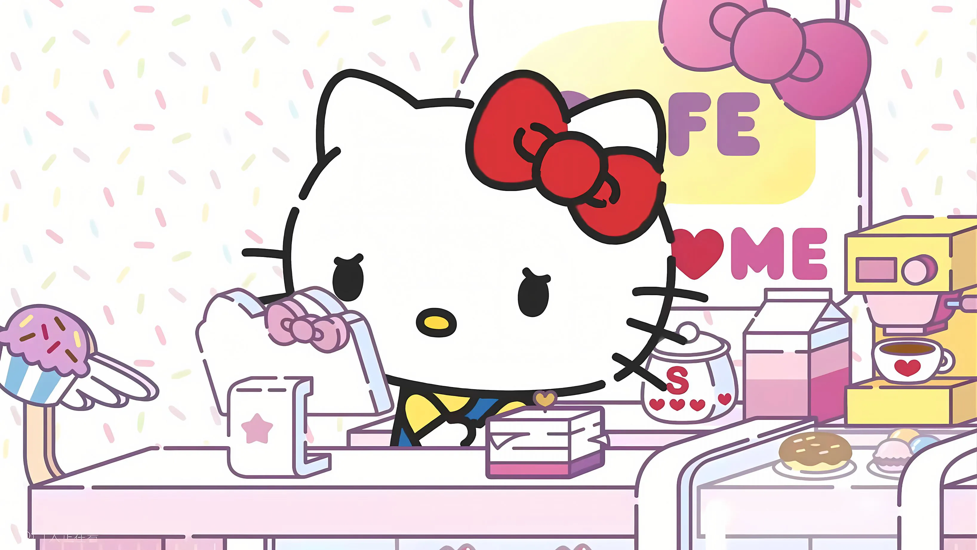 卡通 可爱 helloKitty 少女心 壁纸预览