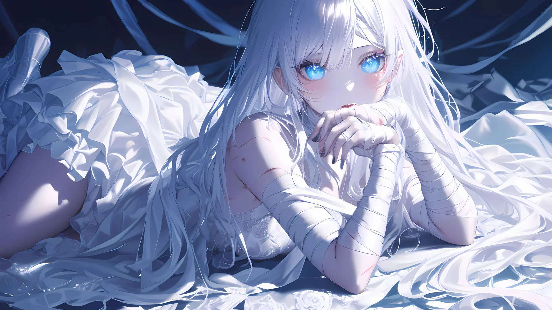动漫 二次元 性感 少女 高颜值 壁纸预览
