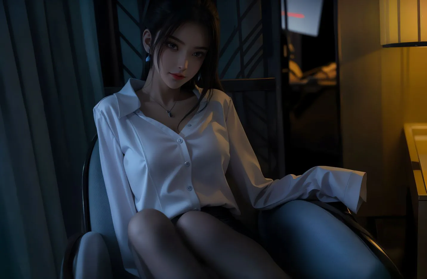 美女 高颜值 写真 AI 性感 壁纸预览