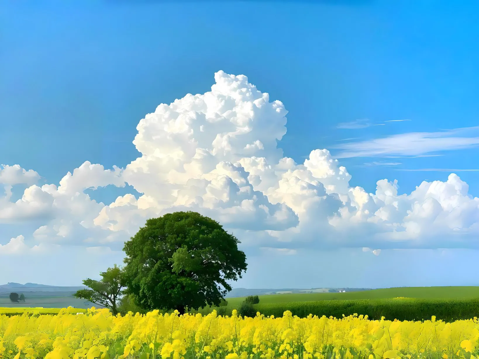 风景 超好看的风景 白云 大自然 养眼 壁纸预览