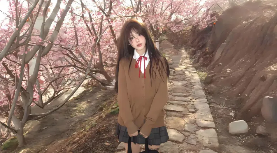 美女(分类),氛围,樱花,JK少女,绝美 壁纸预览