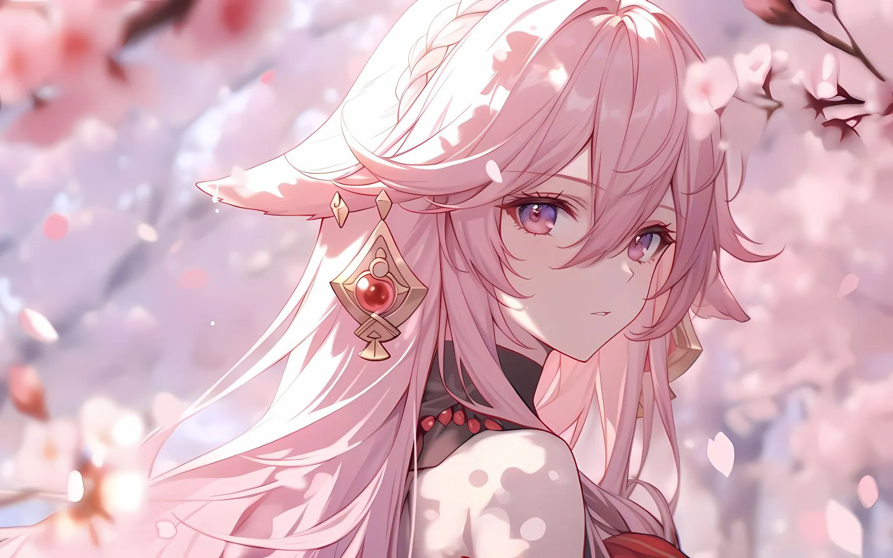 动漫 二次元 原神 八重神子 绝美 壁纸预览