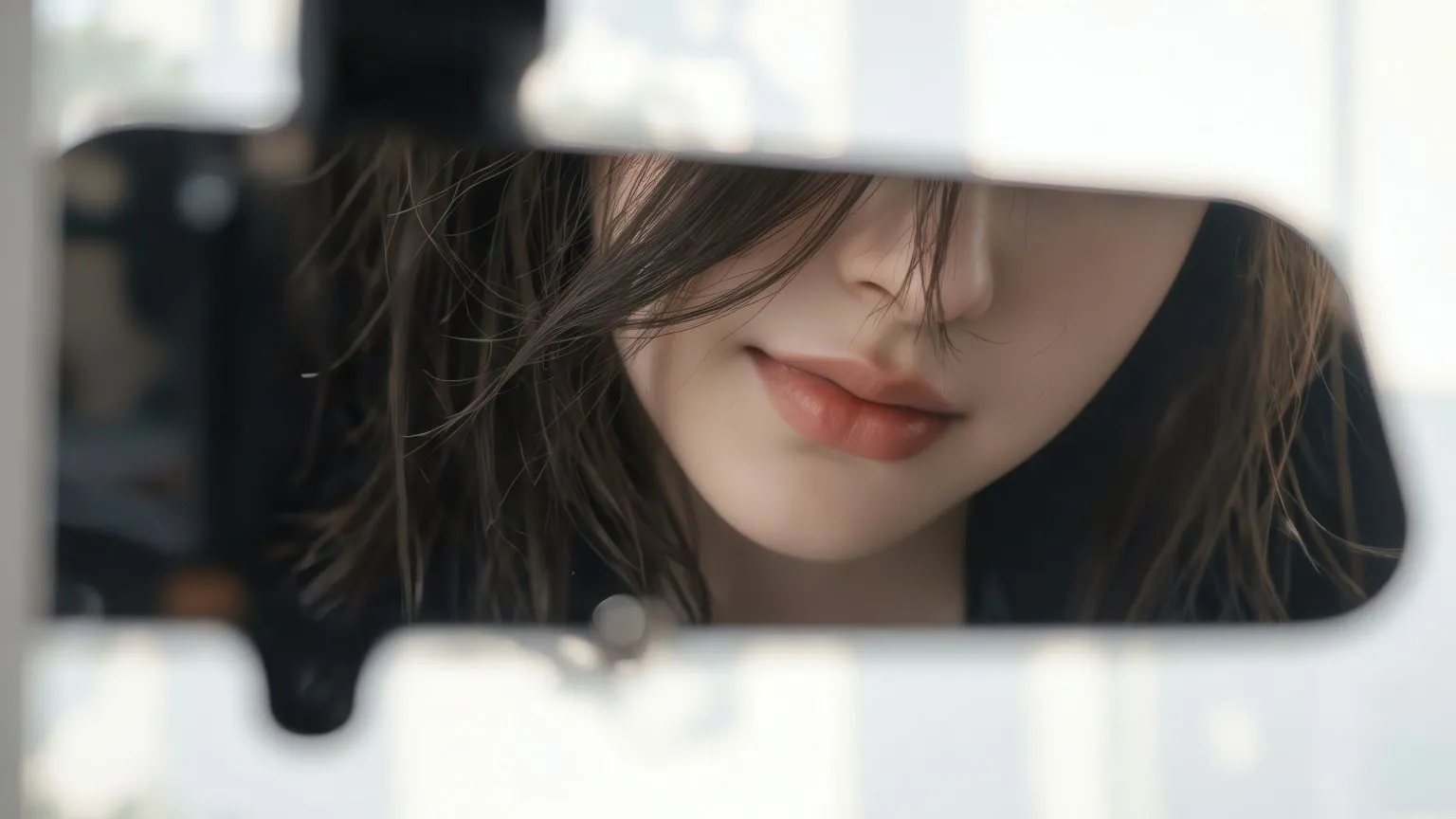 美女 镜子 氛围 高级 壁纸预览