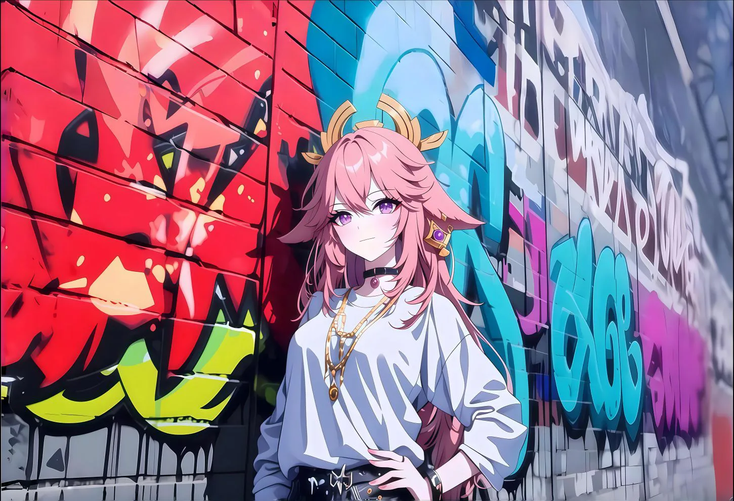 动漫 粉色 动漫少女 原神 壁纸预览