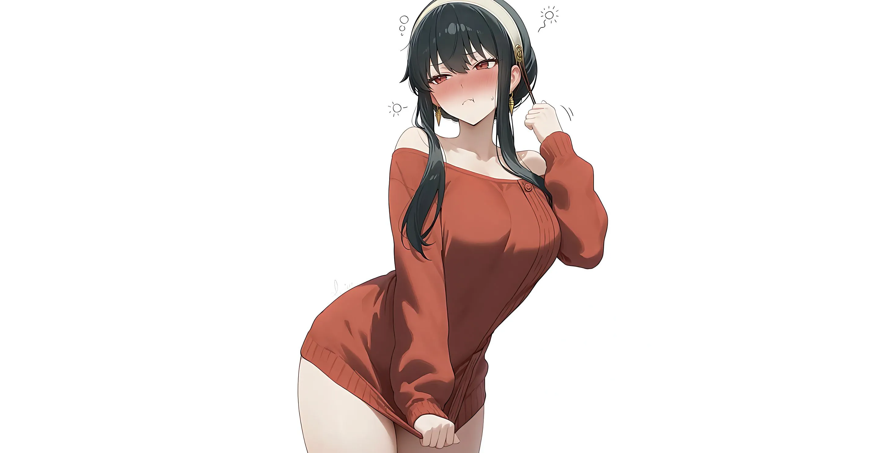 动漫少女 动漫 间谍过家家 性感 诱惑 壁纸预览