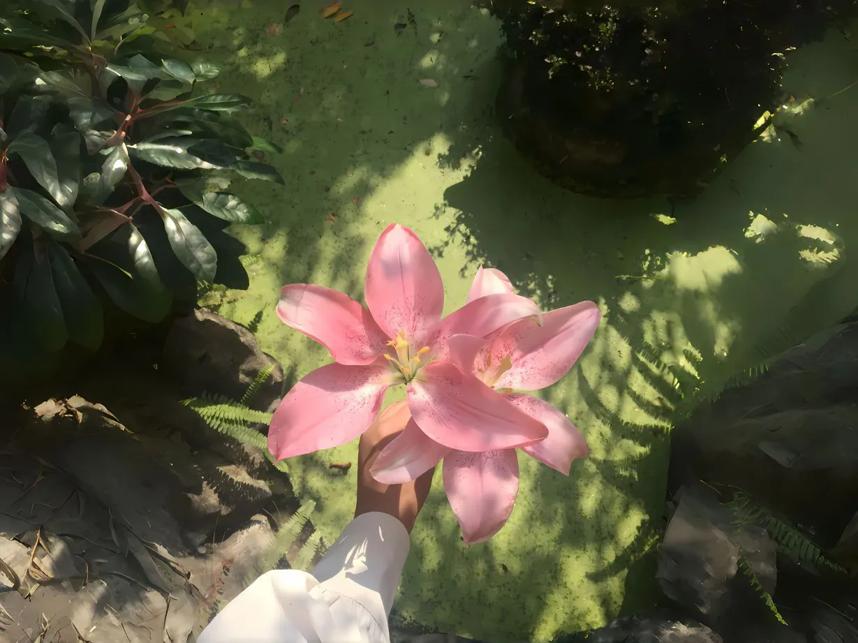 夏日 百合 清凉 绝美 风景 壁纸预览