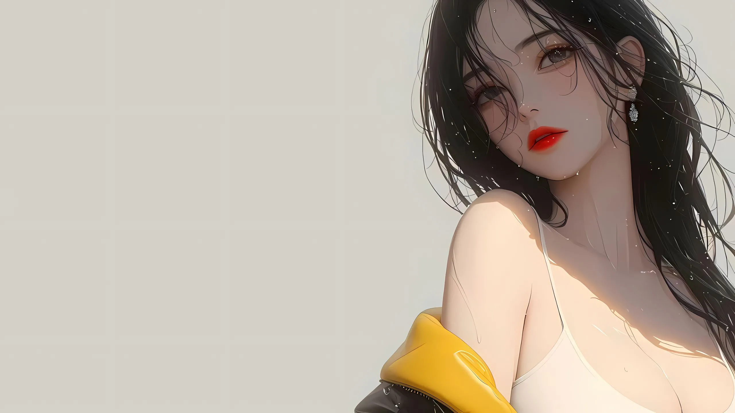 动漫 性感 美人 高颜值 纯色 壁纸预览
