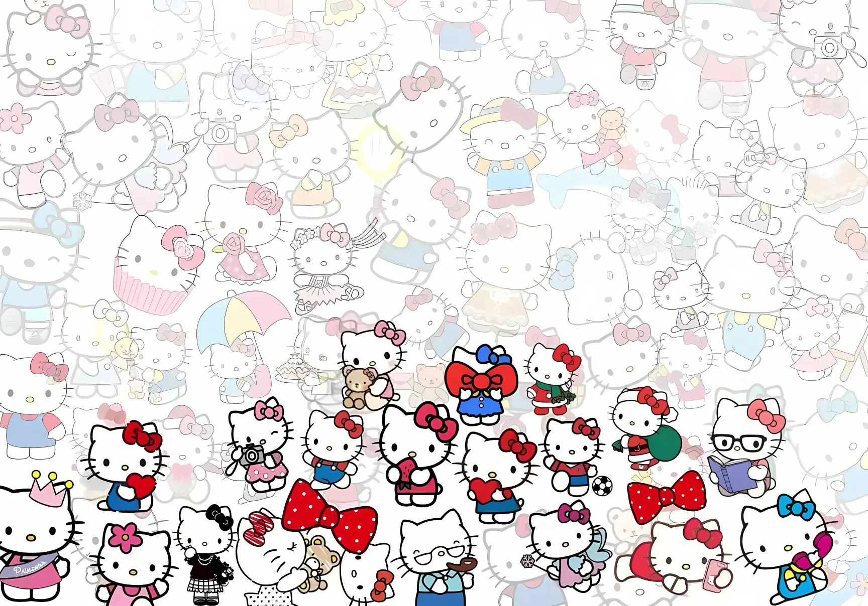 可爱 helloKitty 治愈 好看 卡通 壁纸预览