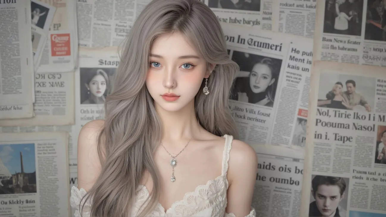 美女 高颜值 高级 清冷美女 壁纸预览