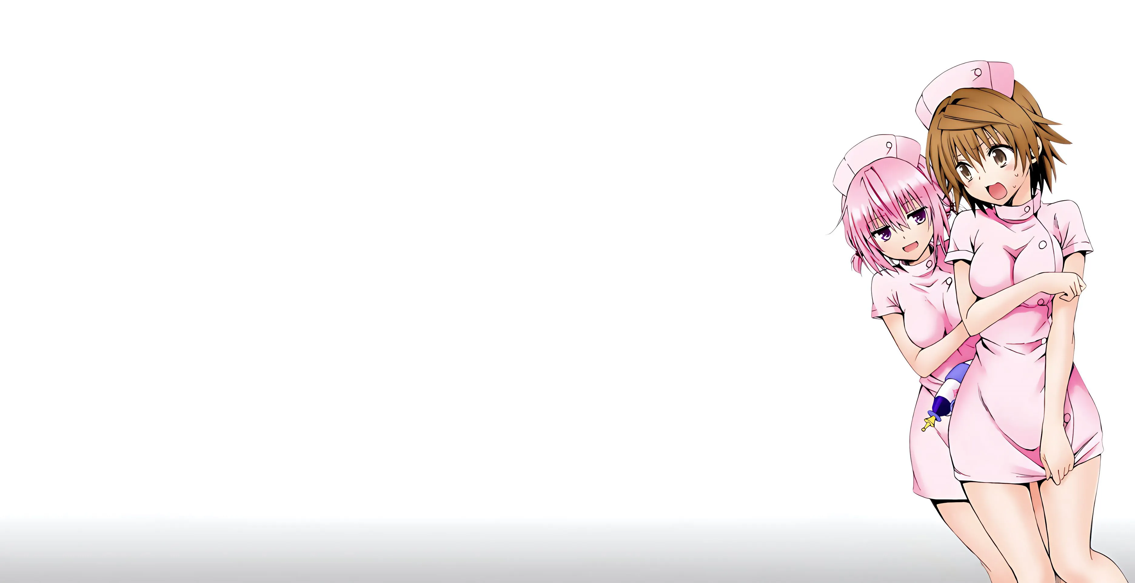 动漫 二次元 友谊 粉色 姐妹 壁纸预览
