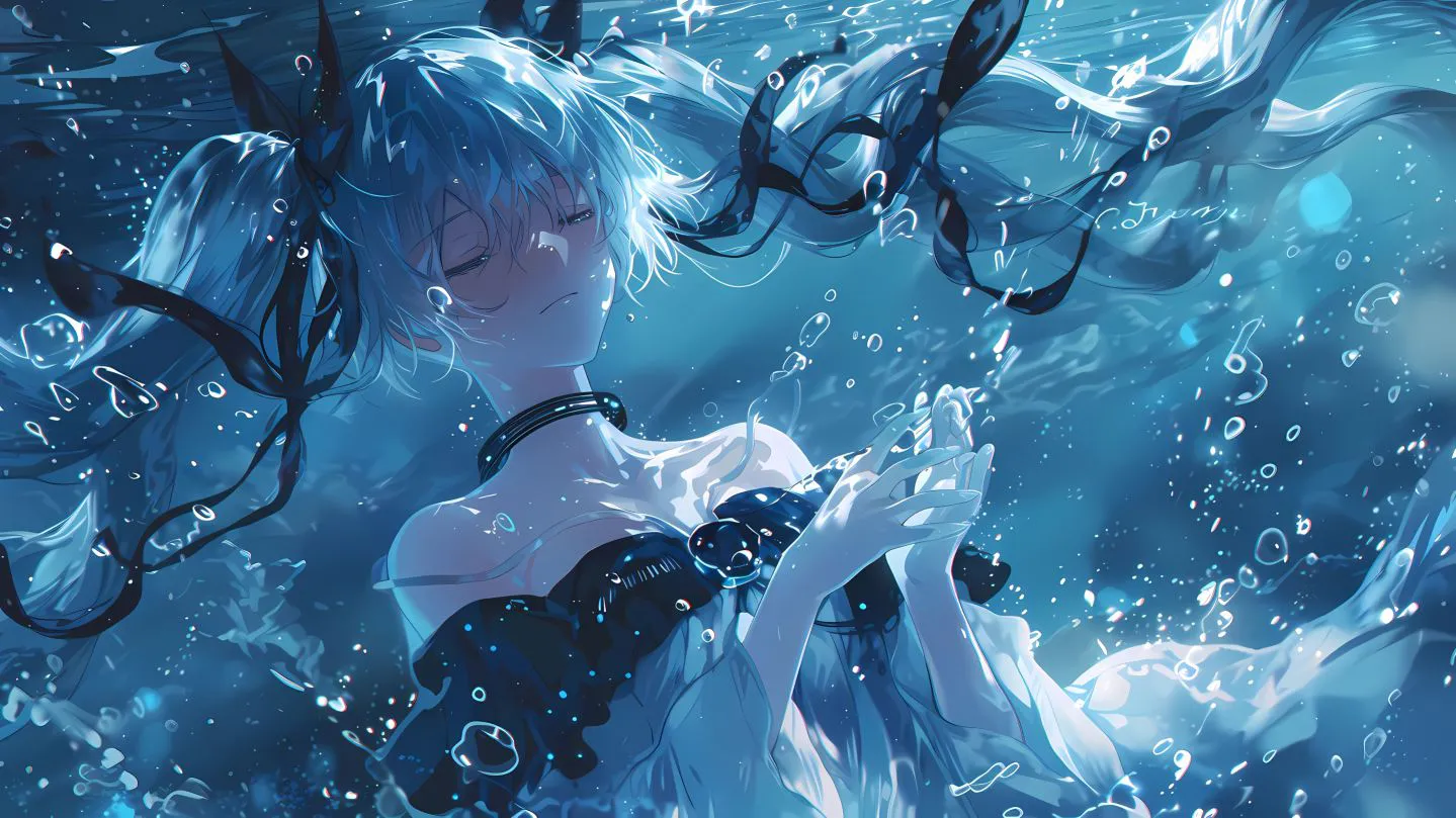 二次元 动漫 深海 初音未来 唯美 壁纸预览
