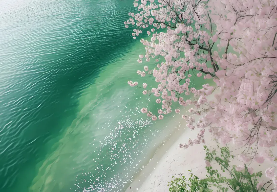 大海 氛围感 绿色系 清透 风景 壁纸预览