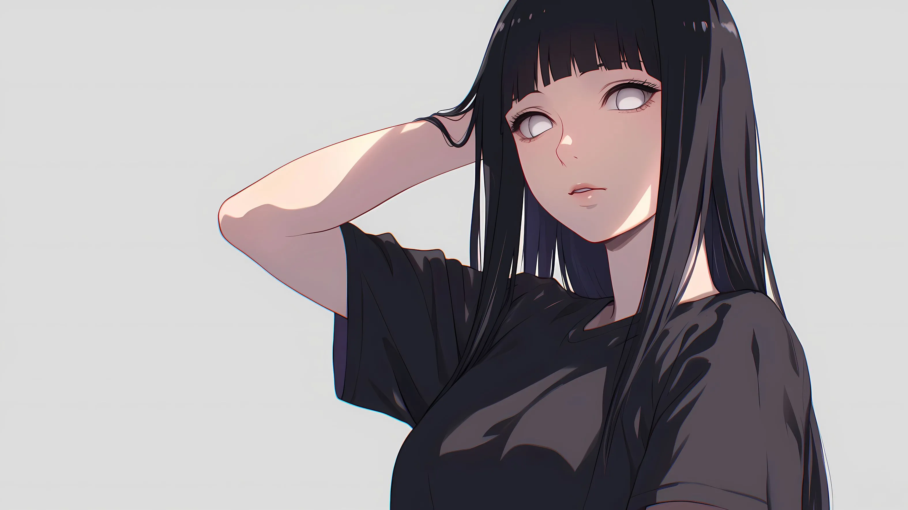 二次元 动漫 动漫少女 高颜值 黑发少女 壁纸预览