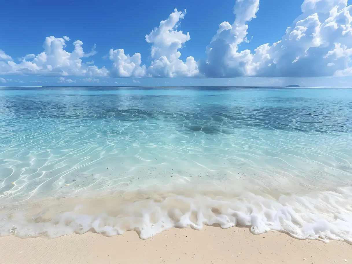 海边 好看 蓝色系 治愈 风景 壁纸预览