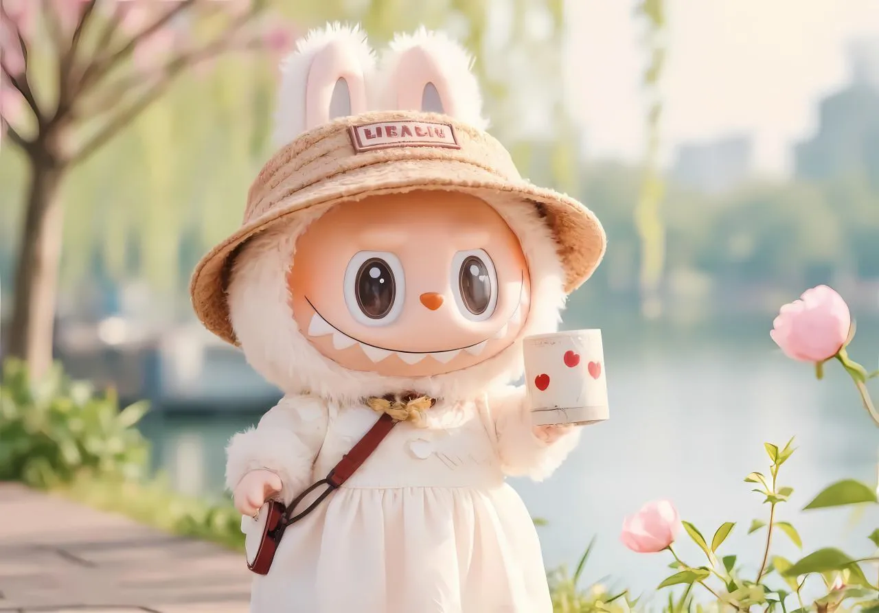 可爱 泡泡玛特 拉布布 Labubu 卡通 壁纸预览
