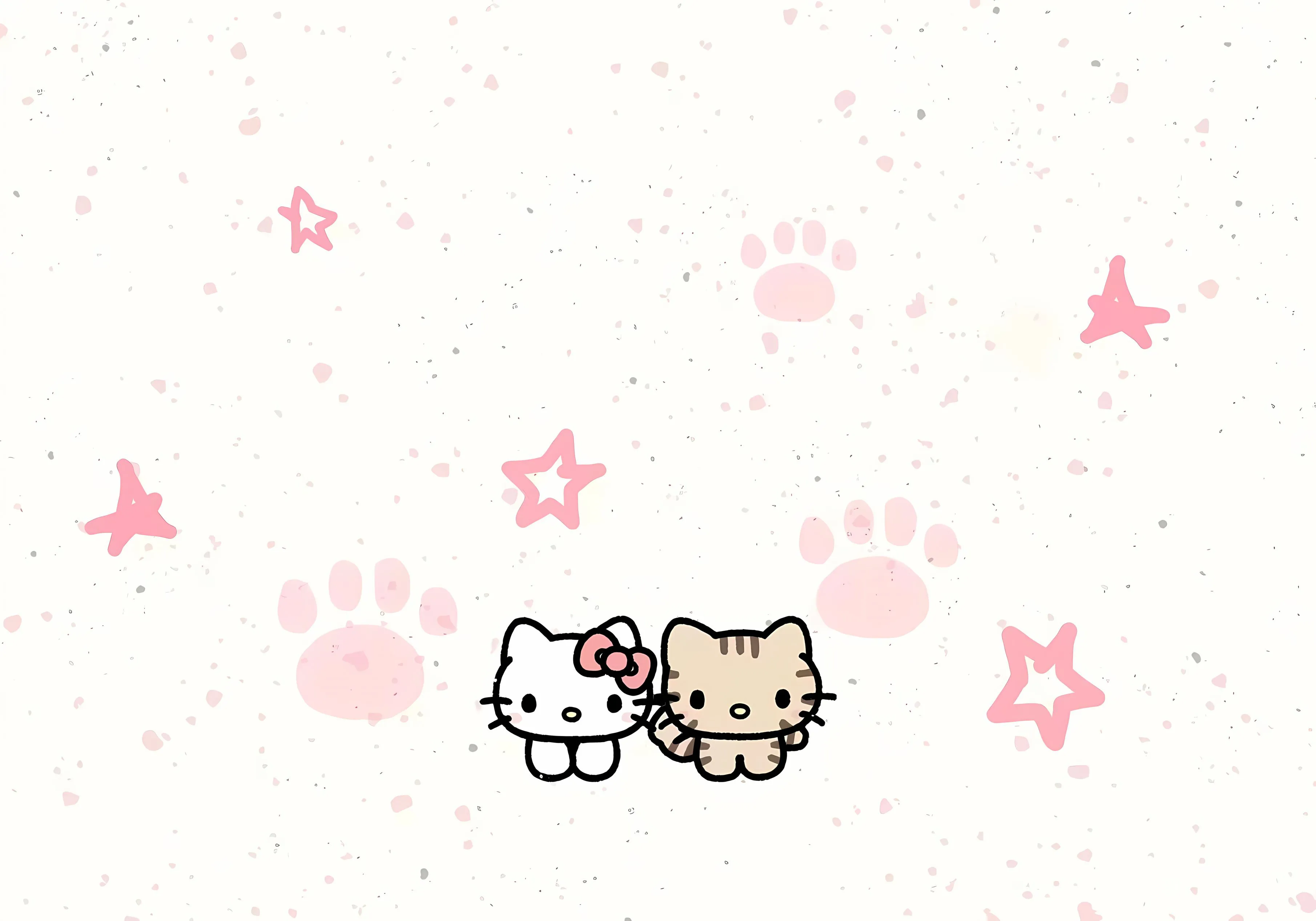 helloKitty 可爱 少女心 简约 卡通 壁纸预览