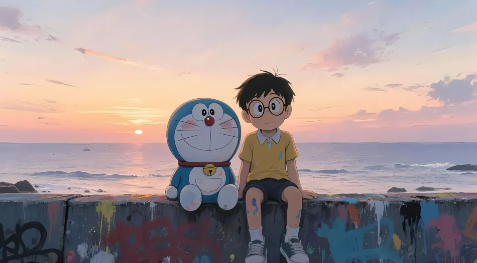 动画,哆啦A梦,AI,好看,动漫(分类) 壁纸预览