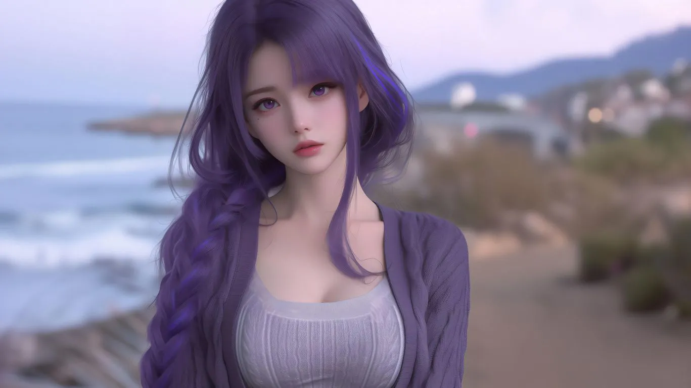 AI 虚拟 动漫少女 好看 动漫 壁纸预览