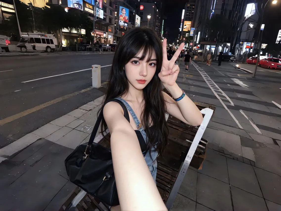 美女 少女自拍 好看 氛围感 ins风 壁纸预览