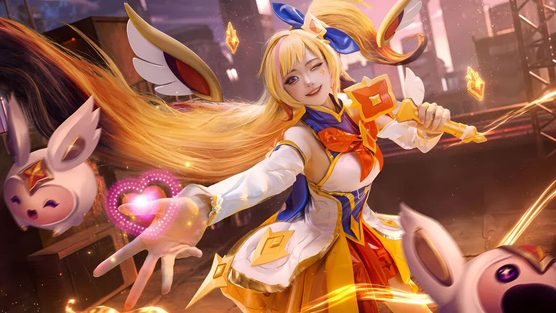 真人 美女 coser 写真 seraphine star 壁纸预览