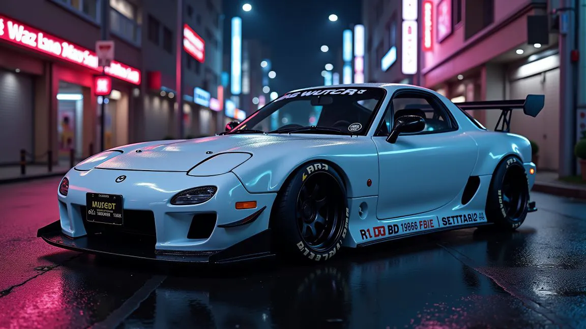 机车 跑车 Mazda RX_7 酷炫 高颜值 壁纸预览