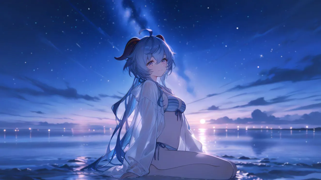 游戏 原神 甘雨 壁纸预览