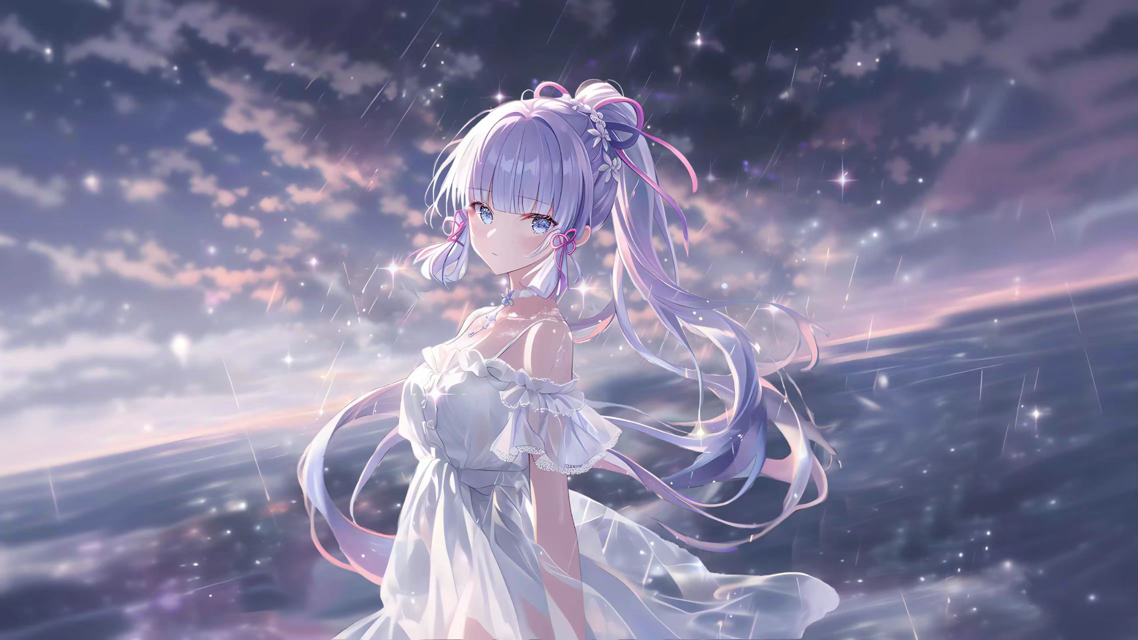 动漫 美女 二次元 元气少女 壁纸预览