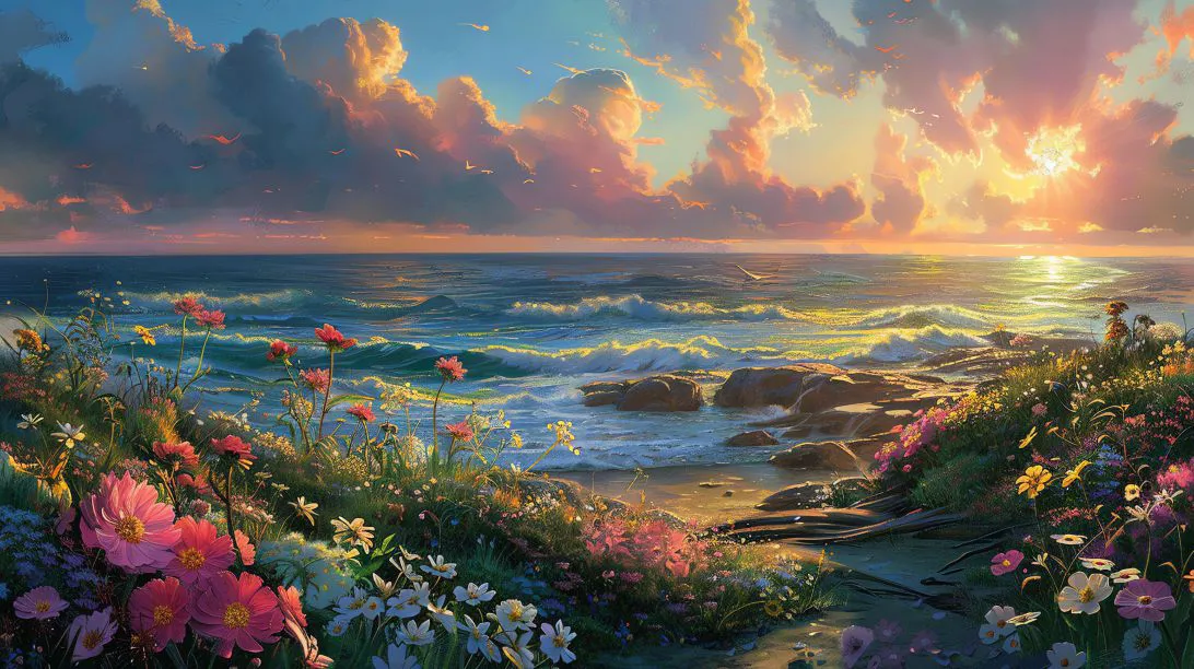 海边 好看 治愈 绝美 风景 壁纸预览