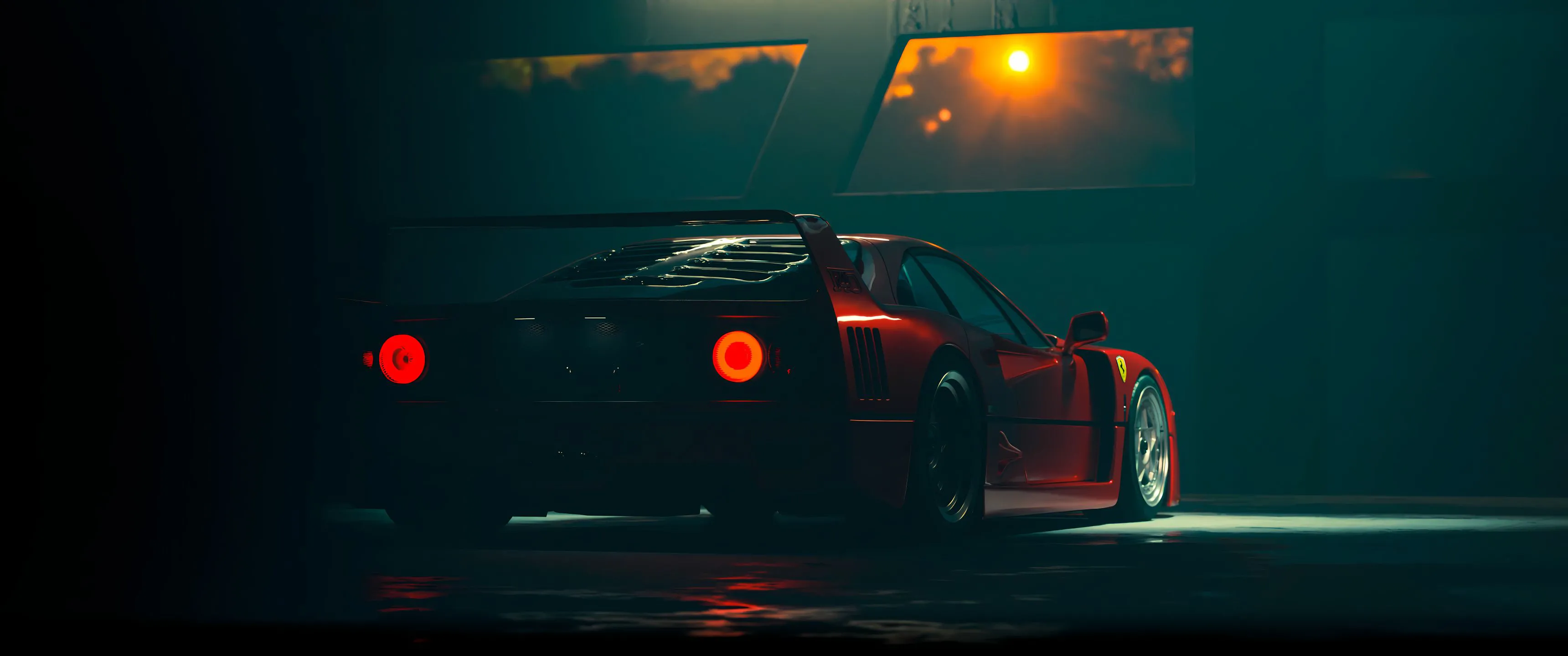 跑车 机车 汽车 酷炫 f40-ferrari 壁纸预览