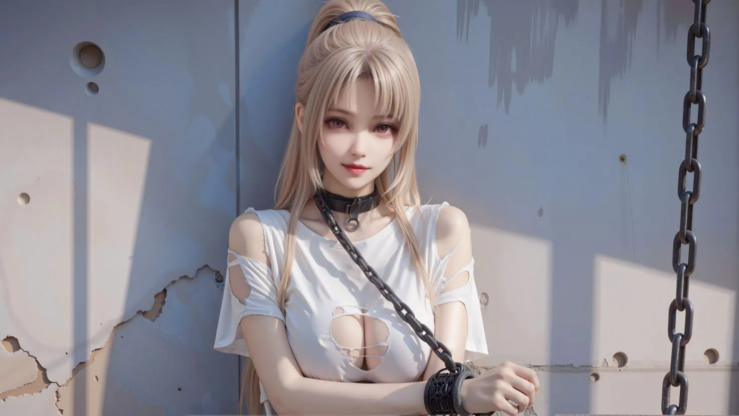 游戏 永劫无间 妖刀姬 白发 壁纸预览