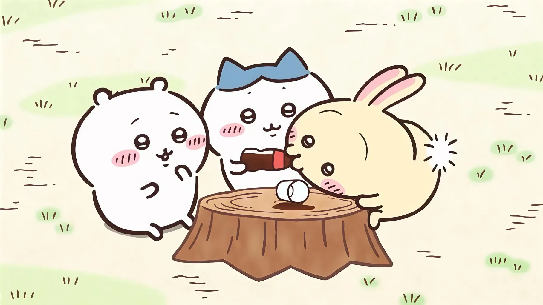 可爱 chiikawa chii门永存 吉伊 小八 乌萨奇 壁纸预览
