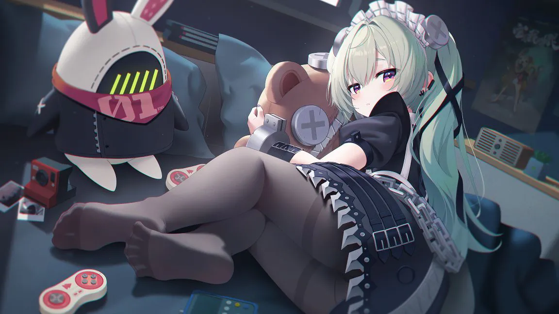 二次元 动漫 zenless zone 性感 黑丝少女 壁纸预览