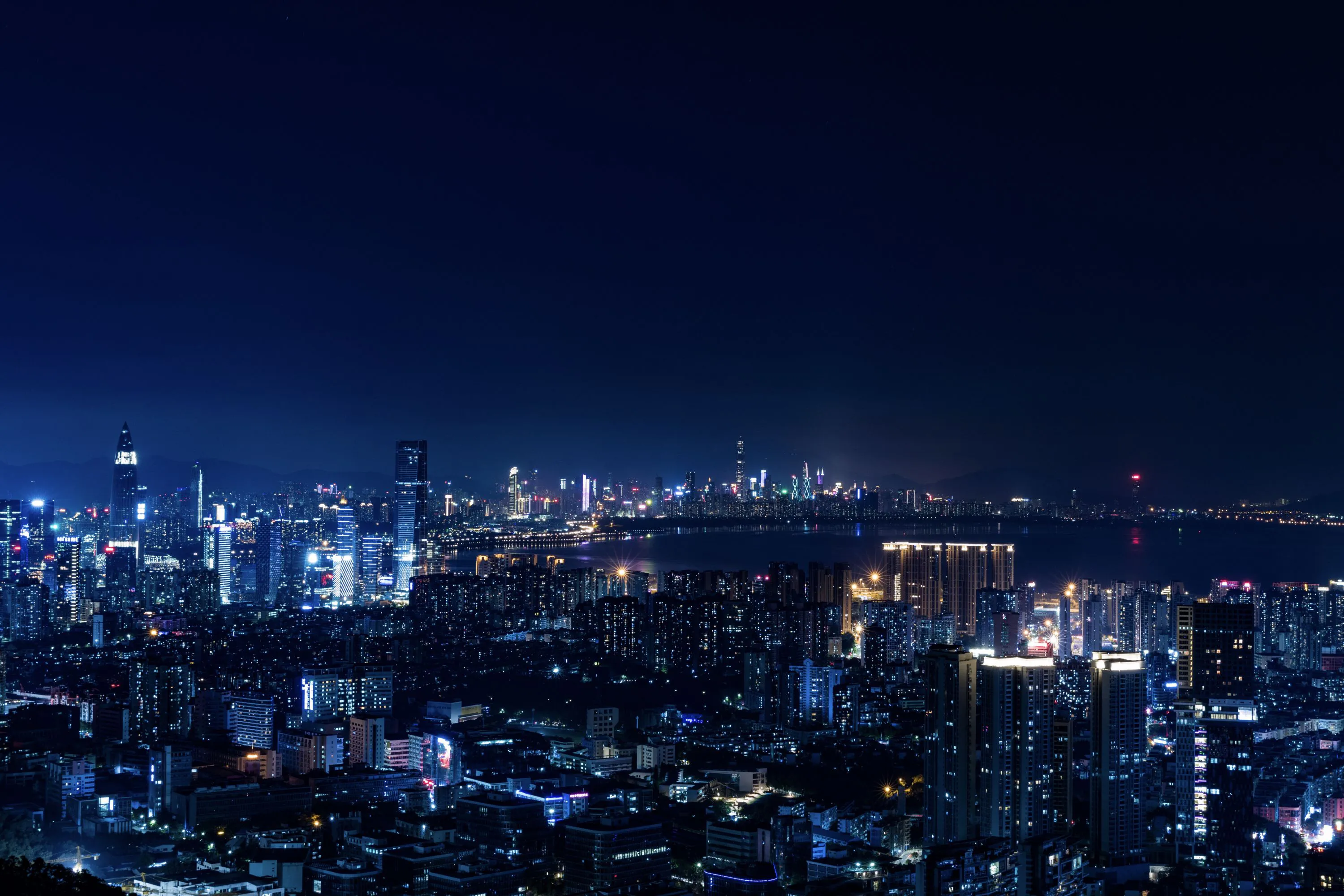 ins风 风景 深圳夜景 夜晚 超好看的风景 壁纸预览