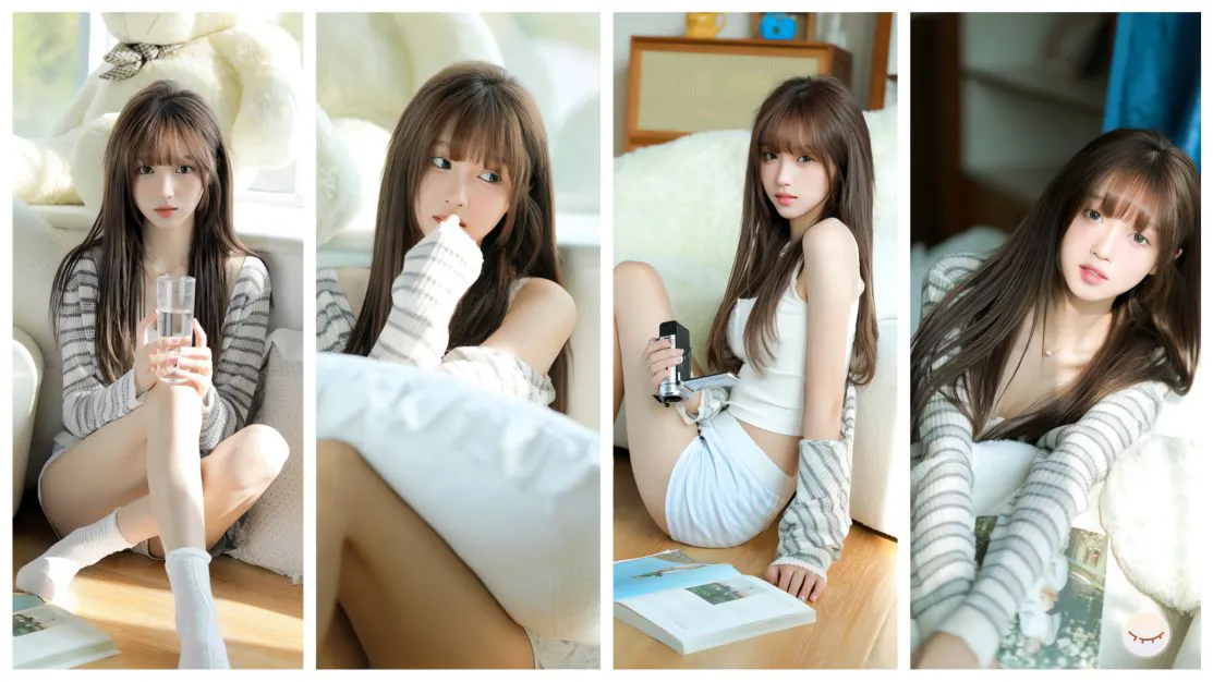 高颜值 美女 温冉 人物写真 性感 壁纸预览