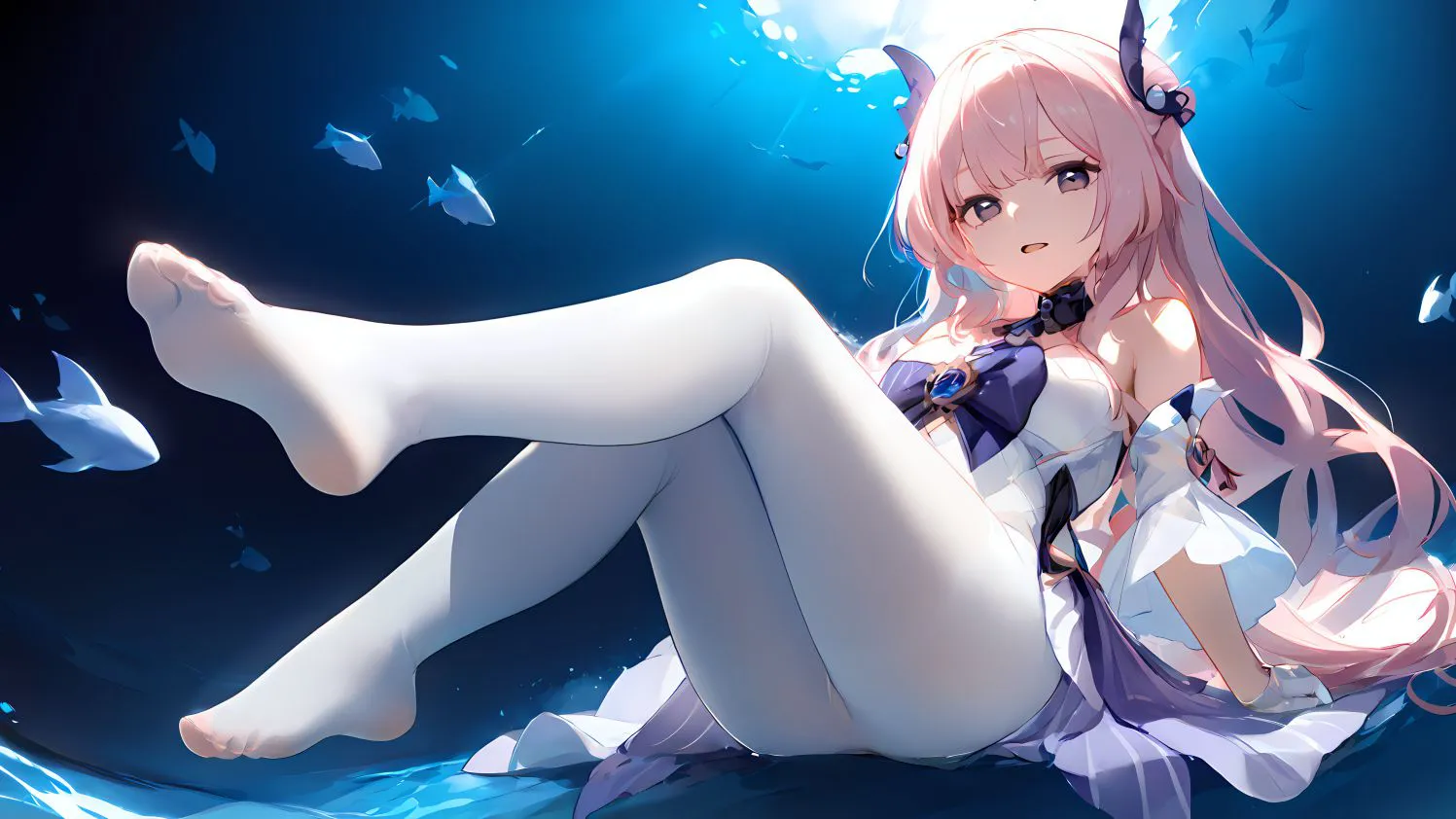 游戏 水中少女 原神 珊瑚宫心海 壁纸预览