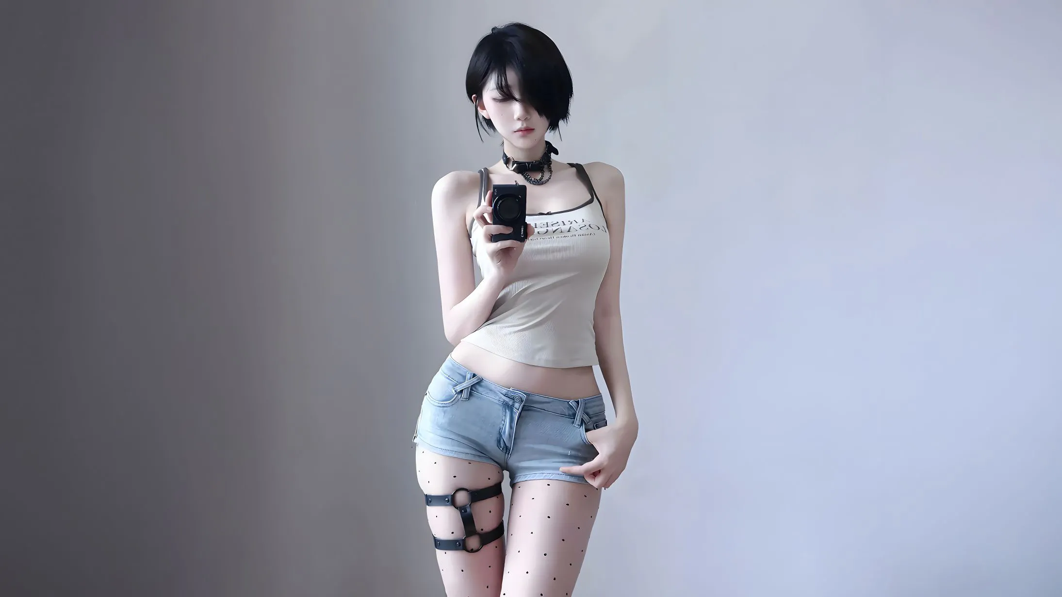 美女 大长腿 肉腿才是天下第一 高颜值 壁纸预览