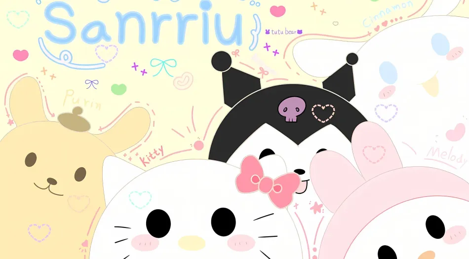 可爱,三丽鸥家族,库洛米,helloKitty,卡通(分类) 壁纸预览
