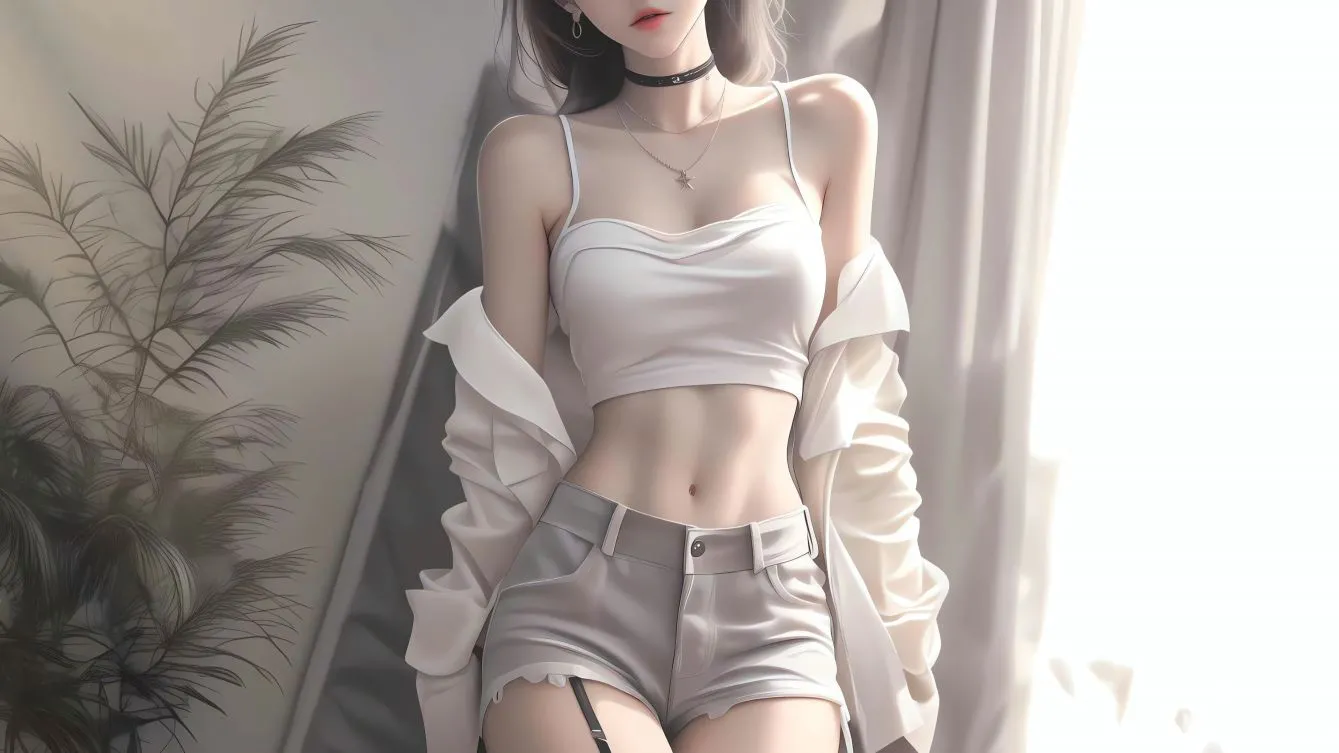 二次元 动漫 完美身材 性感 元气少女 壁纸预览