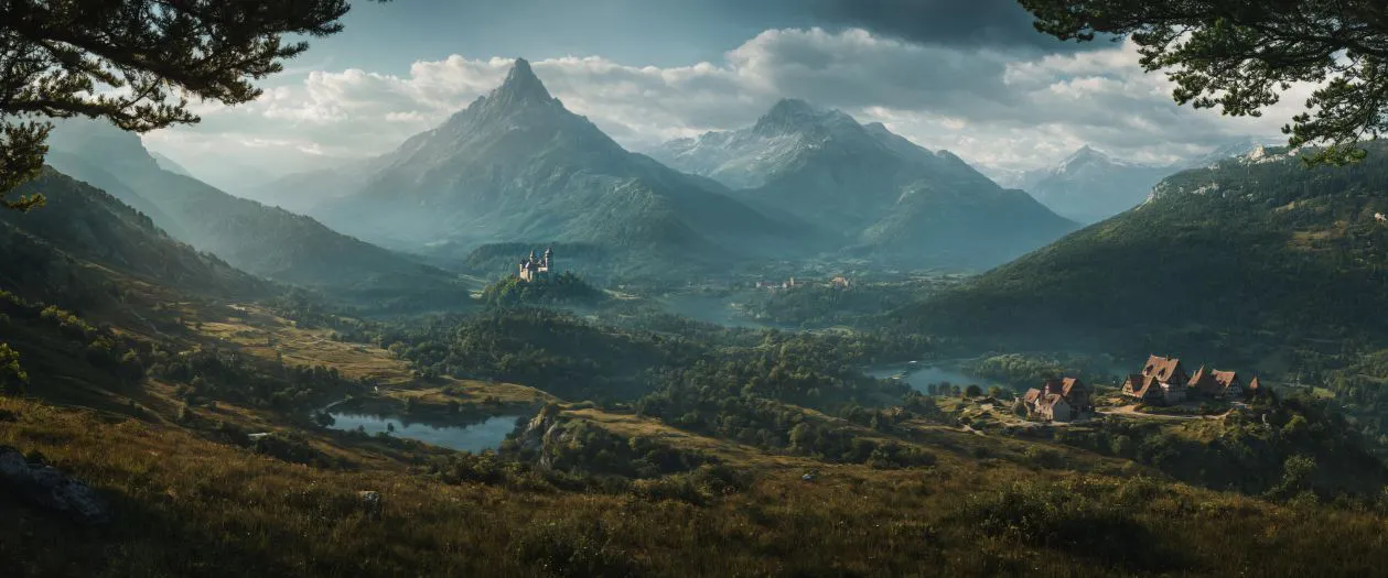 ins风 风景 The Witcher 植物 大自然 壁纸预览