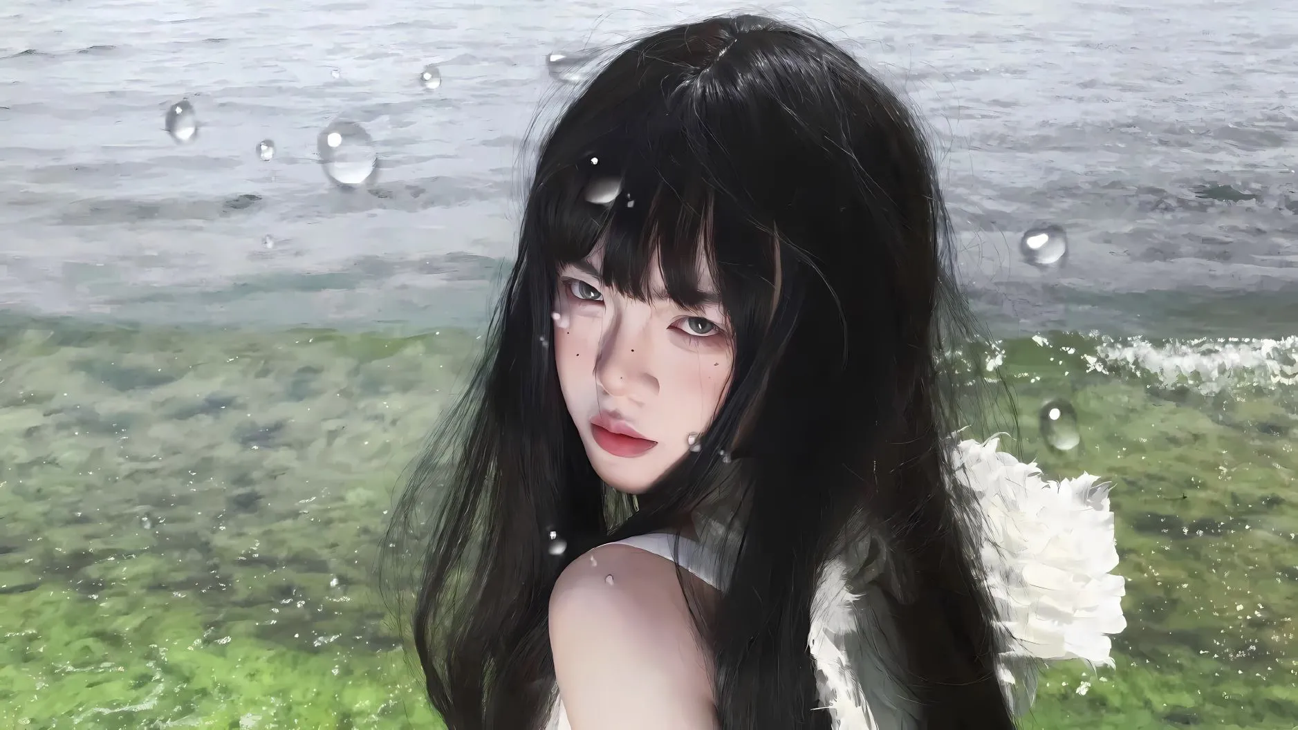 美女 青春 氛围感 绝美 壁纸预览