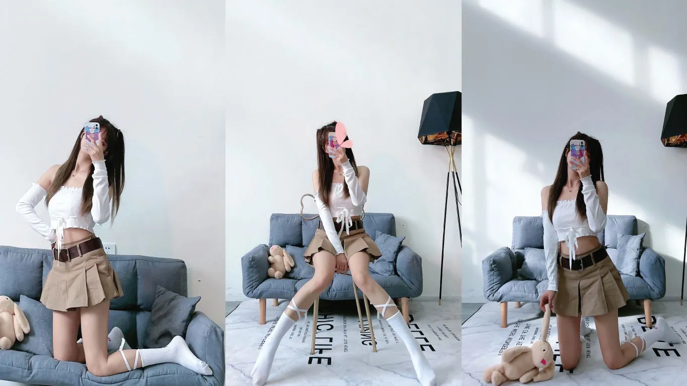 真人 美女 谢美天 氛围感写真 人物写真 壁纸预览