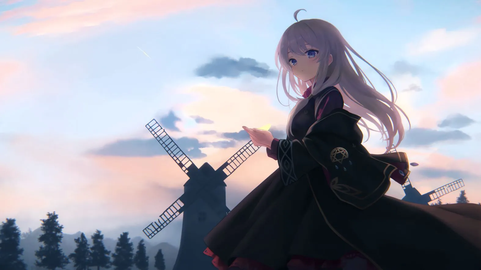 二次元 动漫 个性少女 自由 壁纸预览