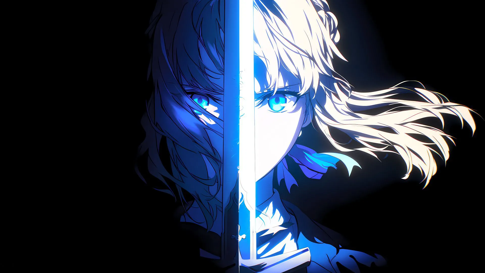 二次元 动漫 阿尔托莉雅潘德拉贡 saber3 动漫少女 剑 壁纸预览