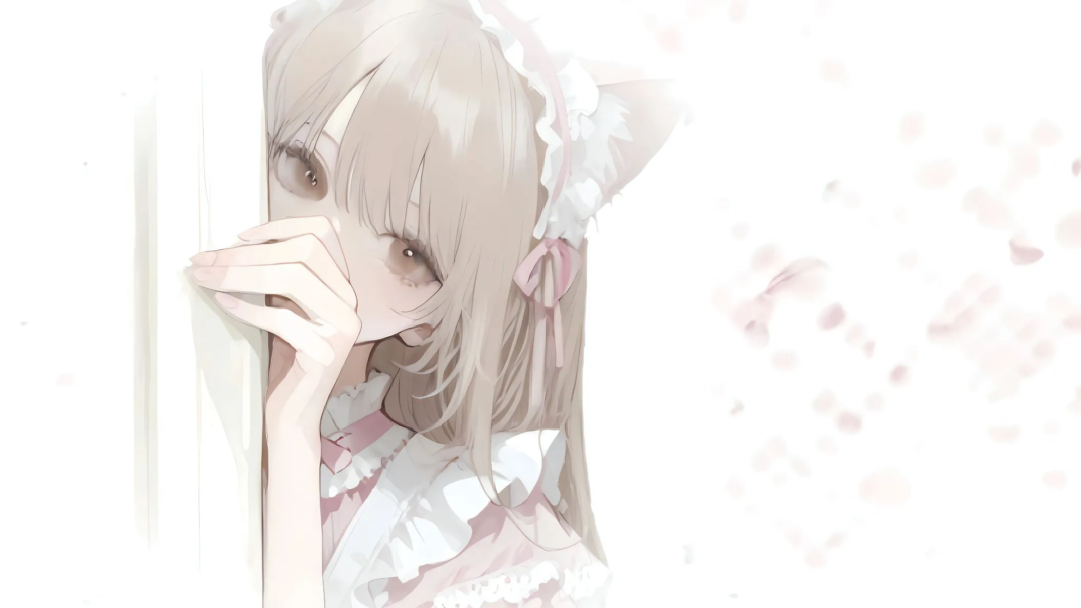 二次元 元气少女 可爱 动漫 Blush&Petal Peek-dom 壁纸预览
