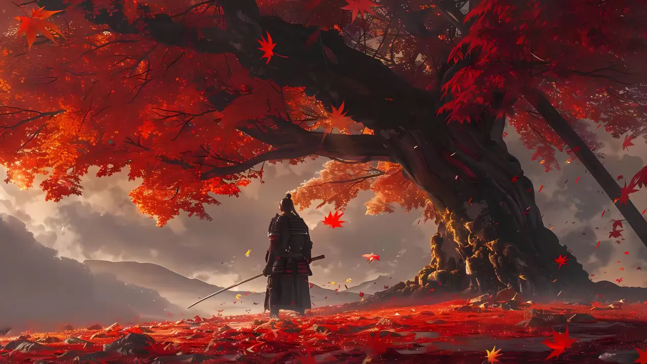 唯美 枫树 秋意 风景 布吉岛-思念——布吉岛 壁纸预览