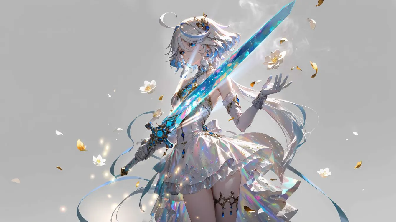 二次元 个性少女 高颜值 动漫 芙宁娜（Furina） 壁纸预览