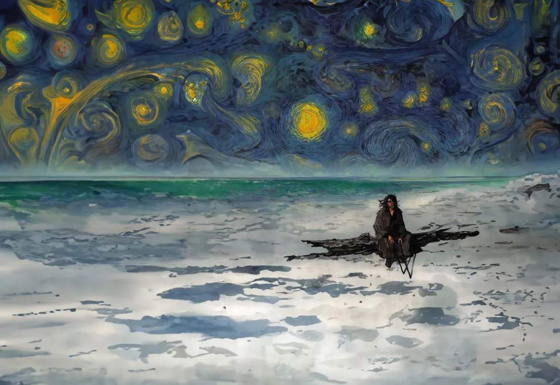 风景 动漫光影 ins风 动漫 Vagabond Van Gogh 壁纸预览