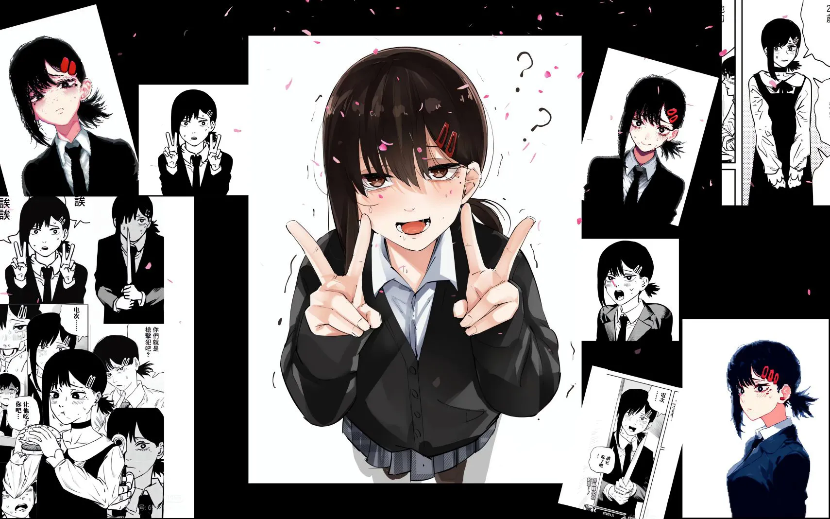 动漫少女 二次元 个性少女 动漫 东山小红 ZaoT7 壁纸预览